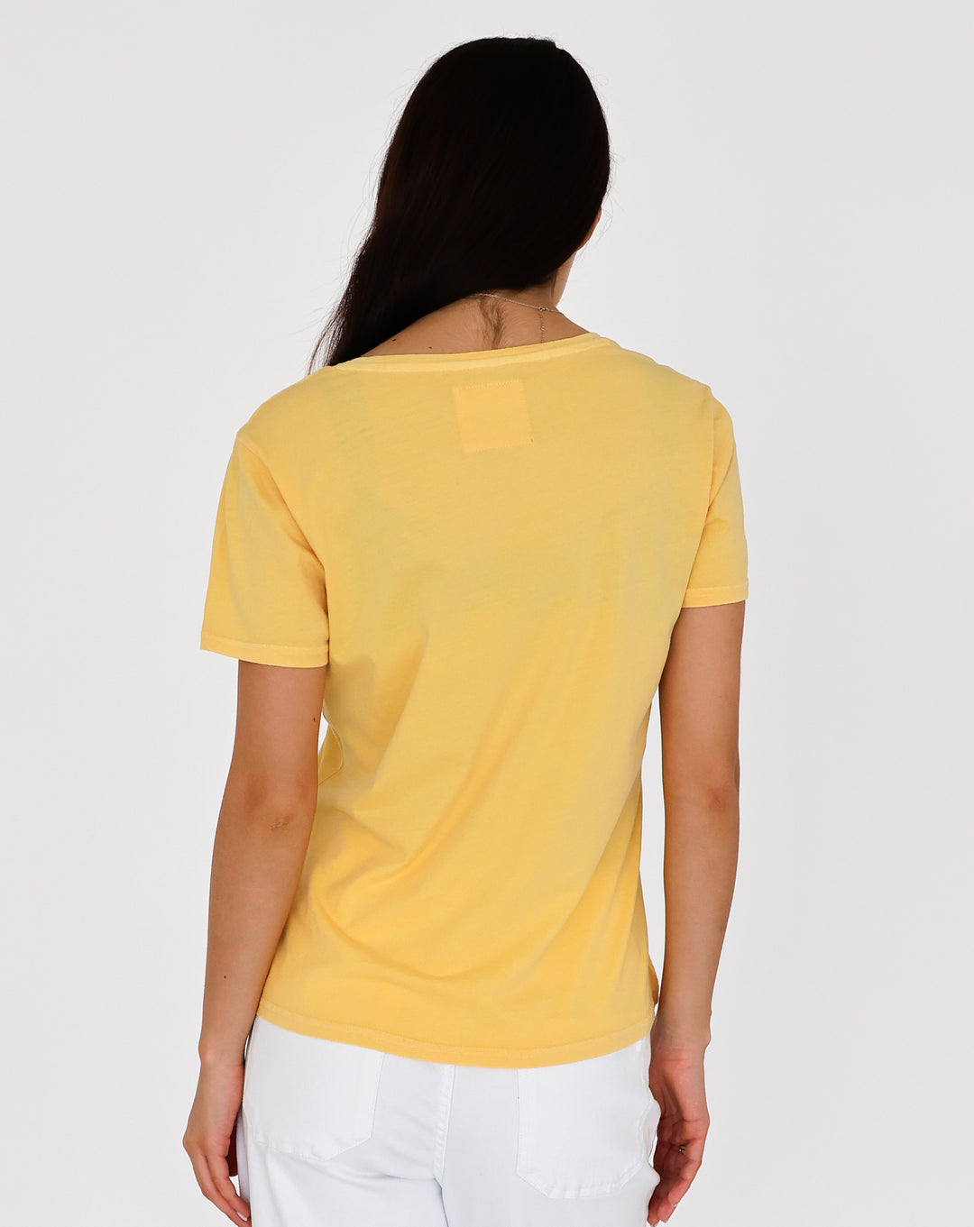 MADELYN SHORT SLEEVE JERSEY TEE PINEAPPLE