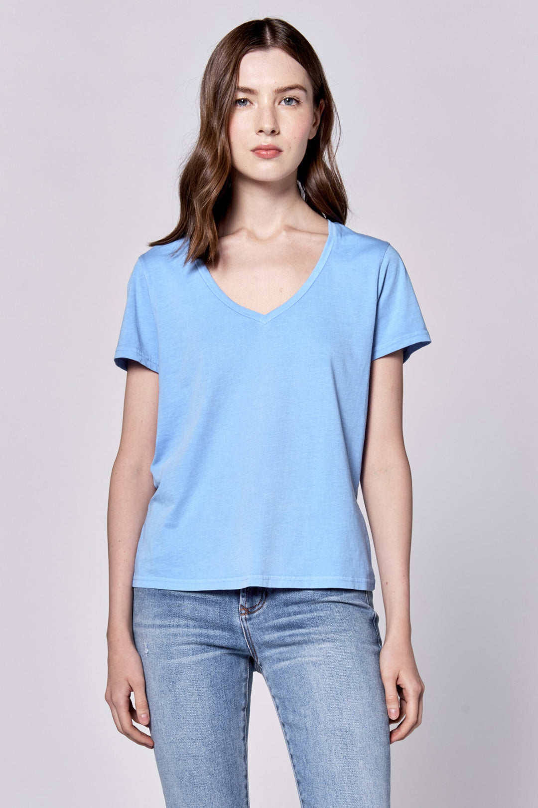 madelyn-v-neck-short-sleeve-relaxed-fit-top-azure-blue