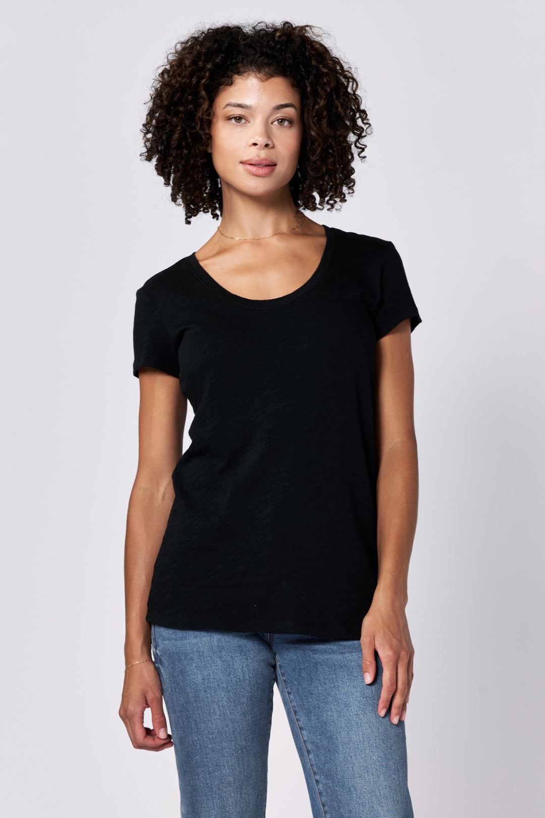 katya-scoop-neck-short-sleeve-slub-jersey-top-black