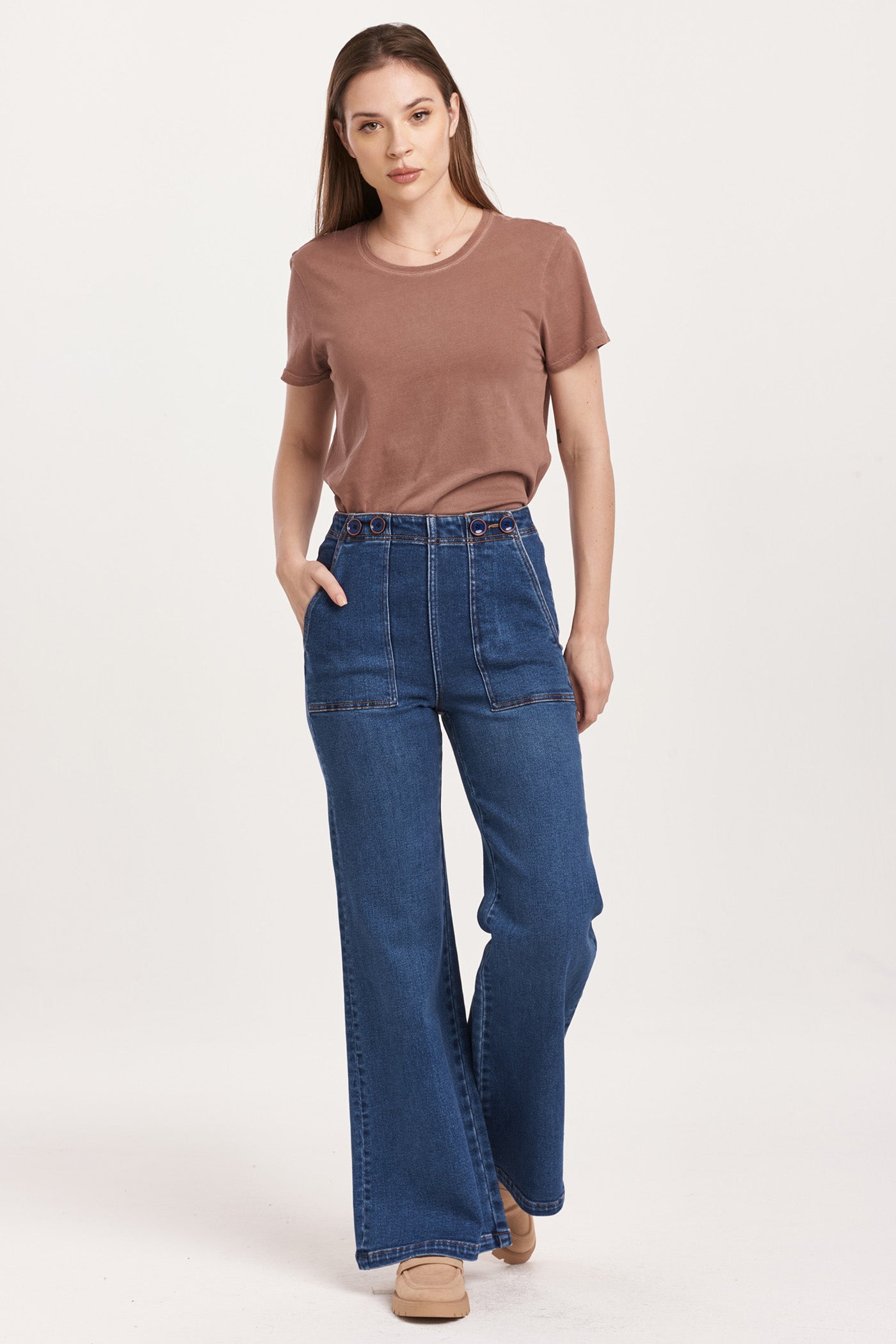 DEAR buying JOHN denim wide leg jeans - 28