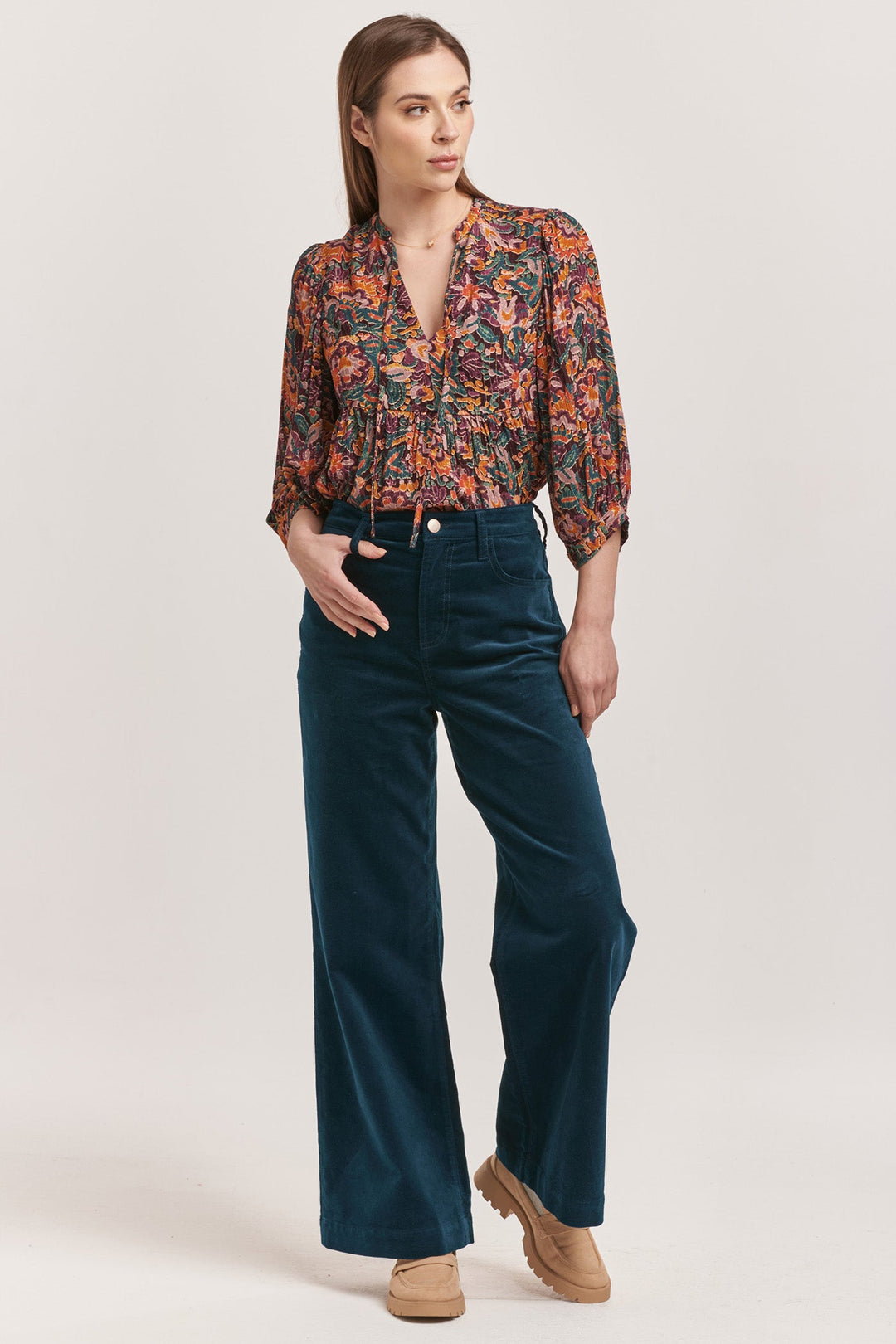 audrey-high-rise-full-pants-teal-velveteen