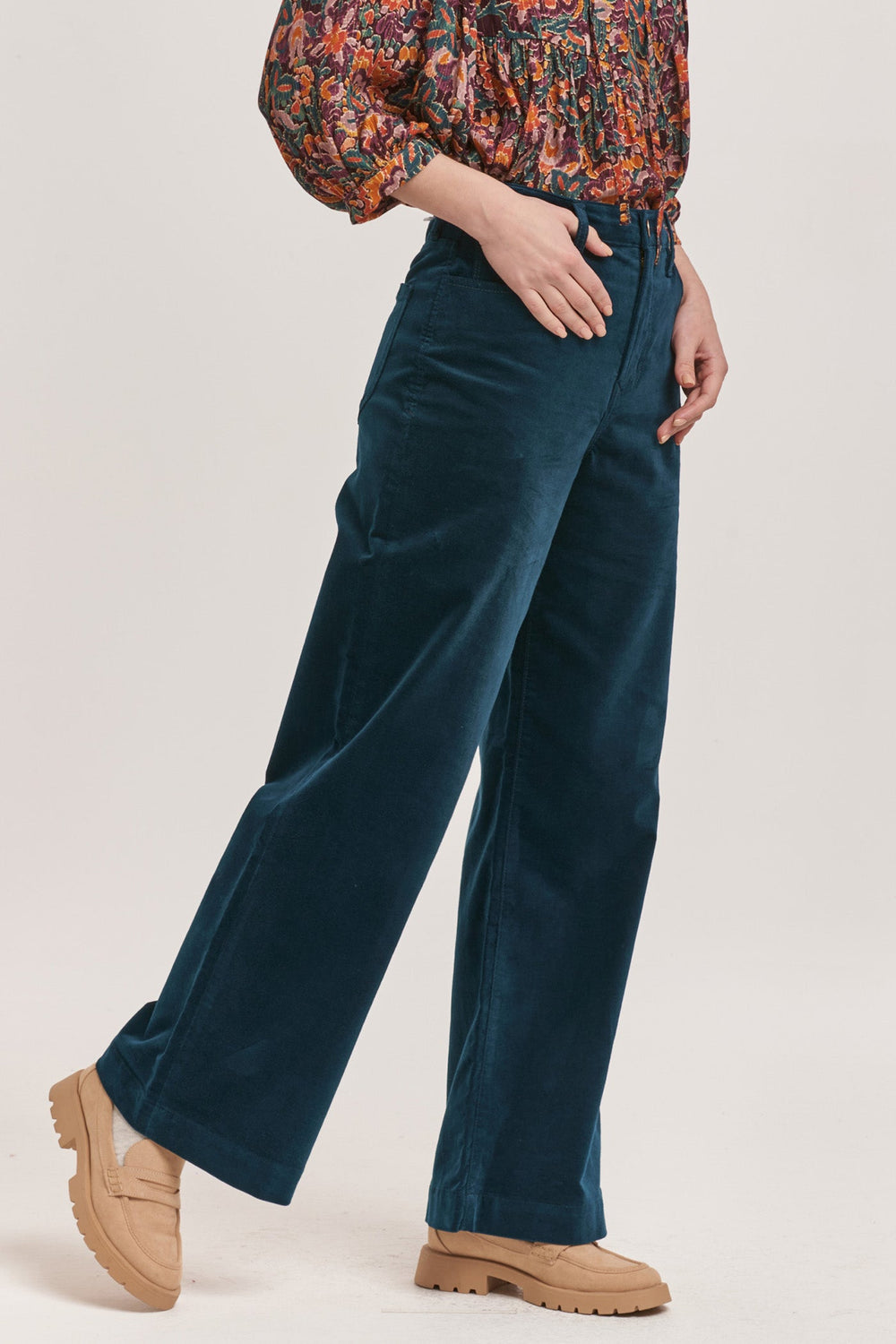 audrey-high-rise-full-pants-teal-velveteen