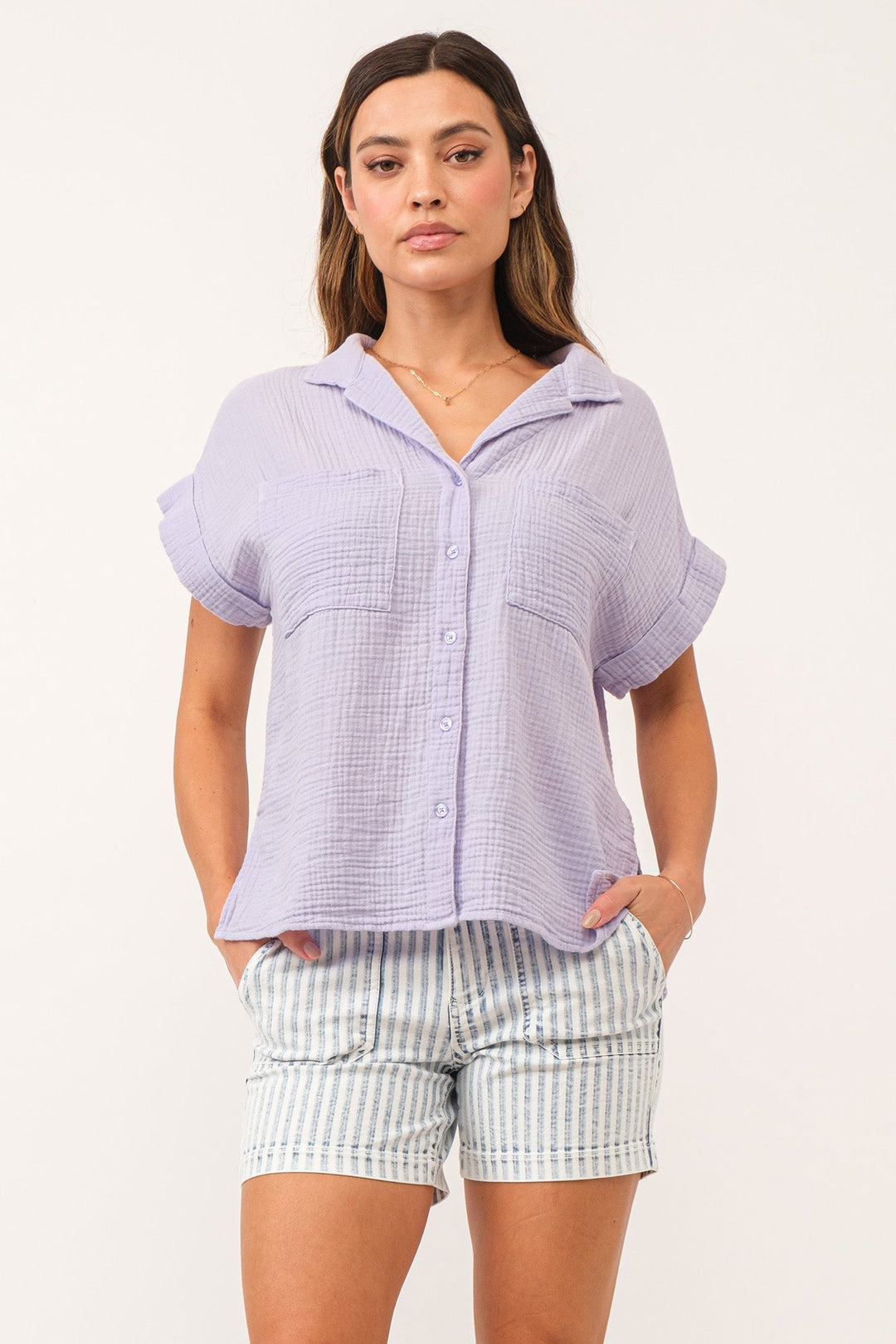cali-tie-front-shirt-gentle-lavender-gauze