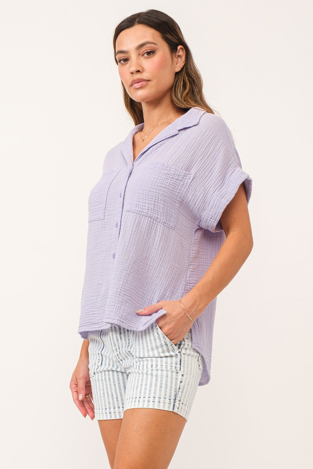 cali-tie-front-shirt-gentle-lavender-gauze