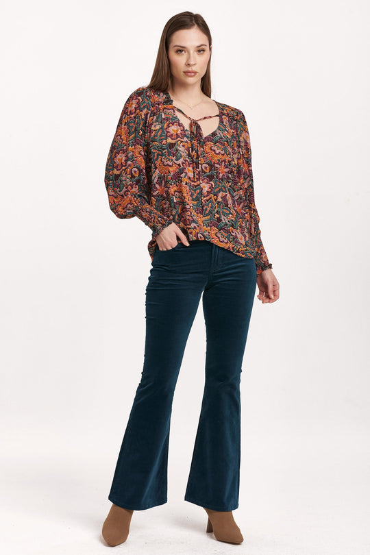 amelia-v-neck-long-sleeve-relaxed-fit-blouse-flower-wine