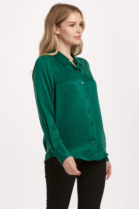 birdie-button-down-long-sleeve-slim-fit-shirt-deep-emerald