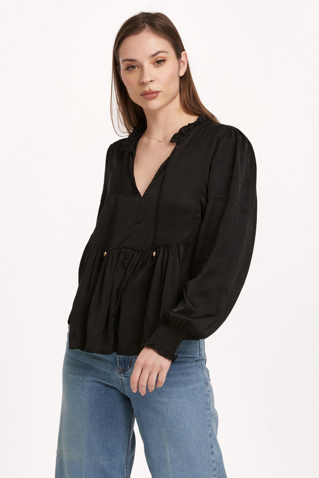 jewel-v-neck-long-sleeve-relaxed-fit-top-black