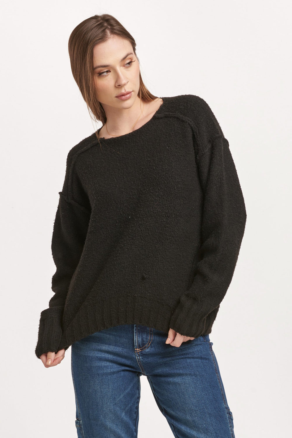 jenna-raw-detail-long-sleeve-relaxed-fit-sweater-black