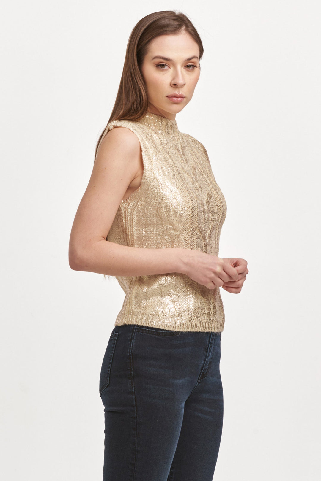 tatiana-crew-neck-sleeveless-fitted-sweater-ivory-with-rose-gold