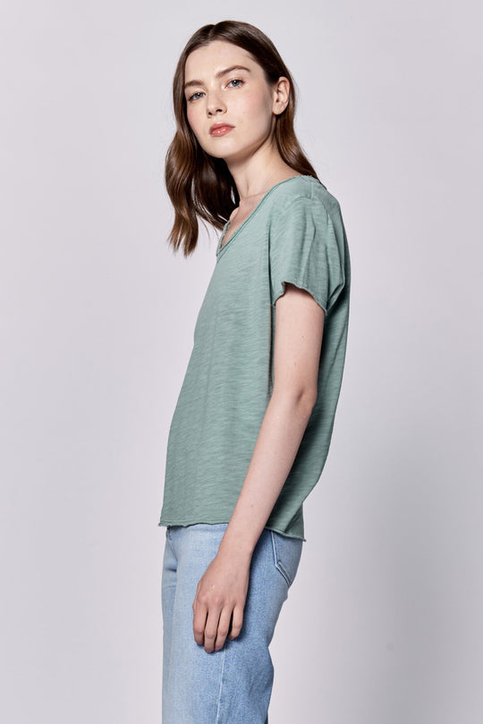 vanya-v-neck-short-sleeve-slub-jersey-top-iceberg-green