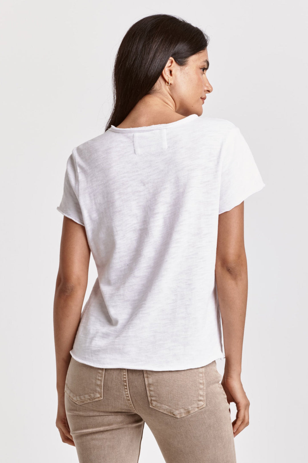 Vanya Cropped Shirt - White