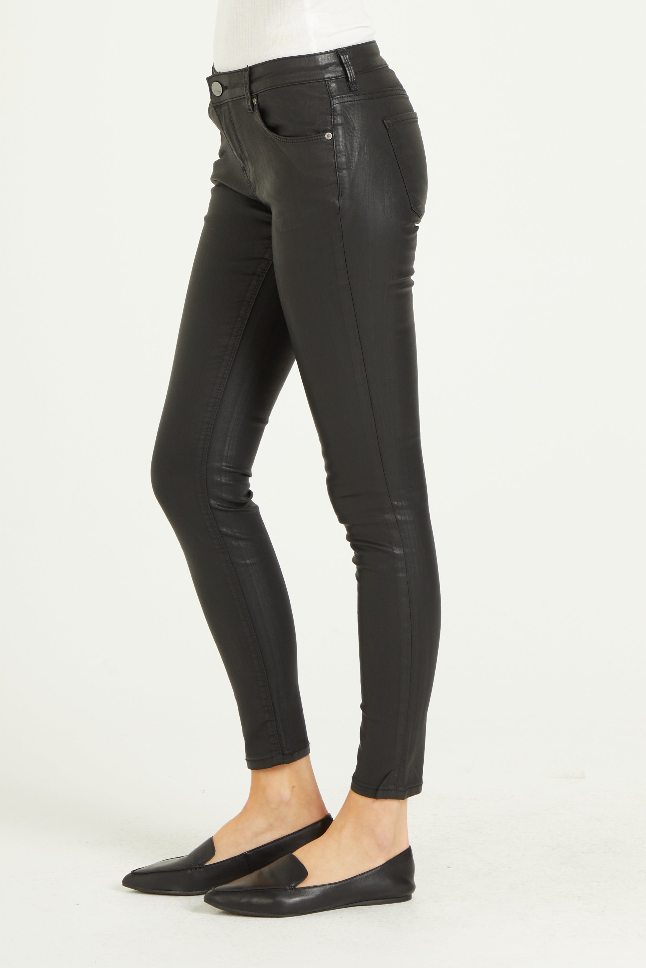 Black shops coated joni jeans