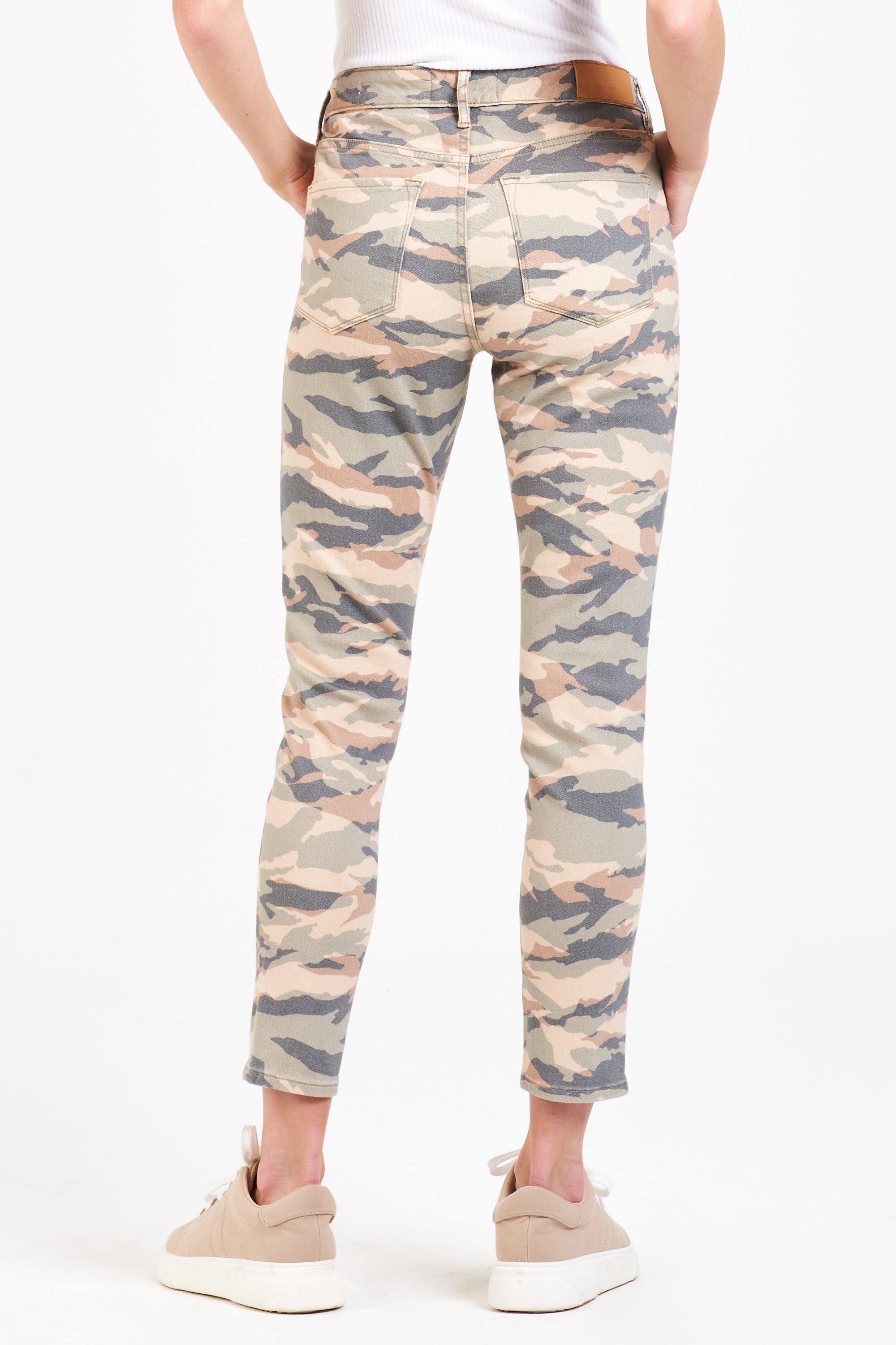 Diesel Red Tag Camo Print Jeans, $194 | farfetch.com | Lookastic