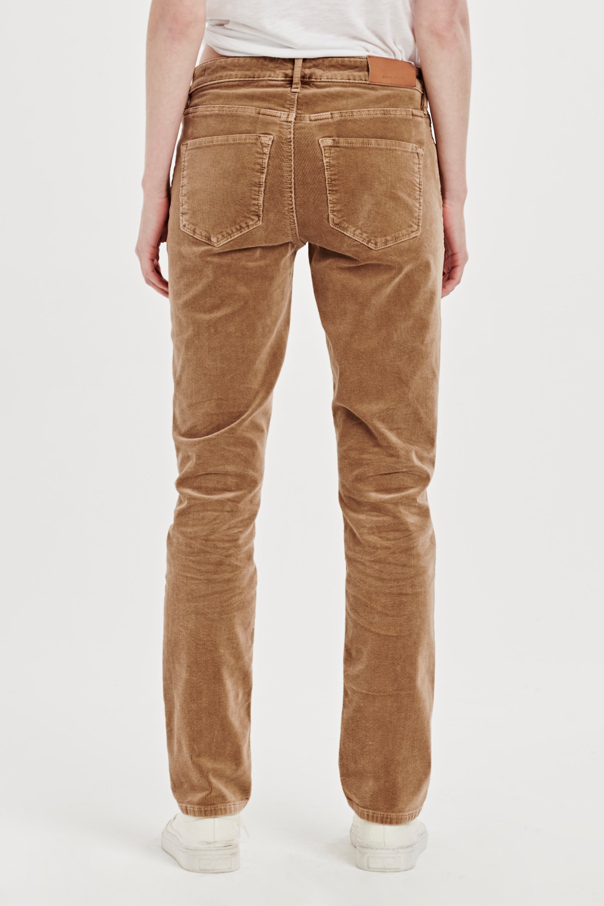 Men's Beige Linen High Waisted Trousers - 40 Colori