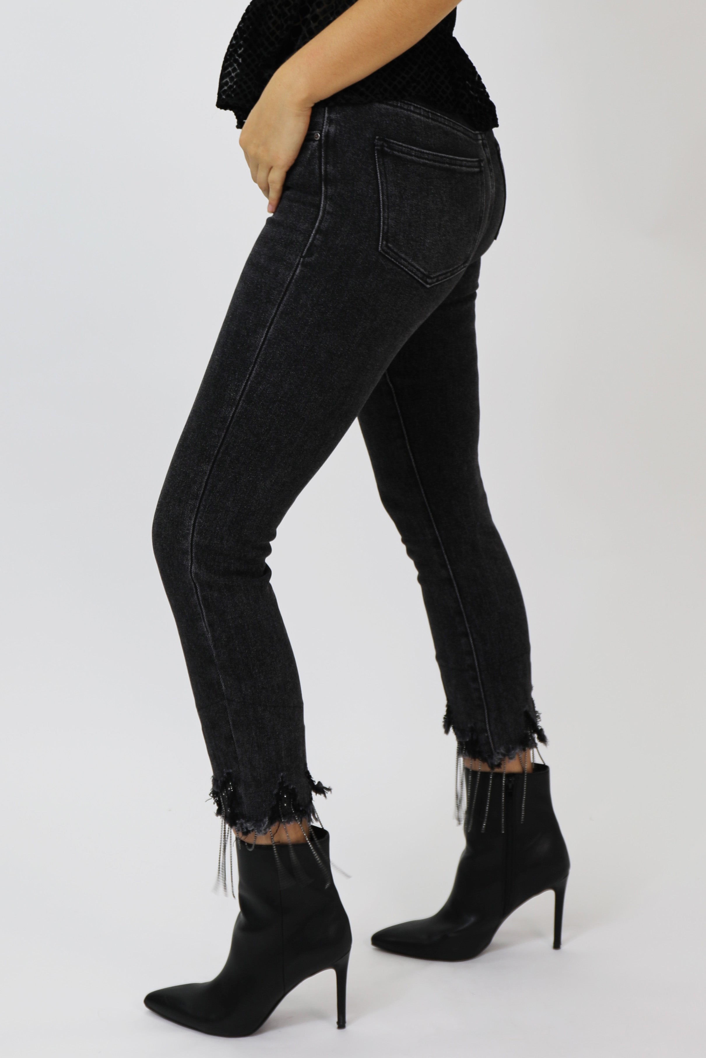 Dear john hot sale frayed hem jeans