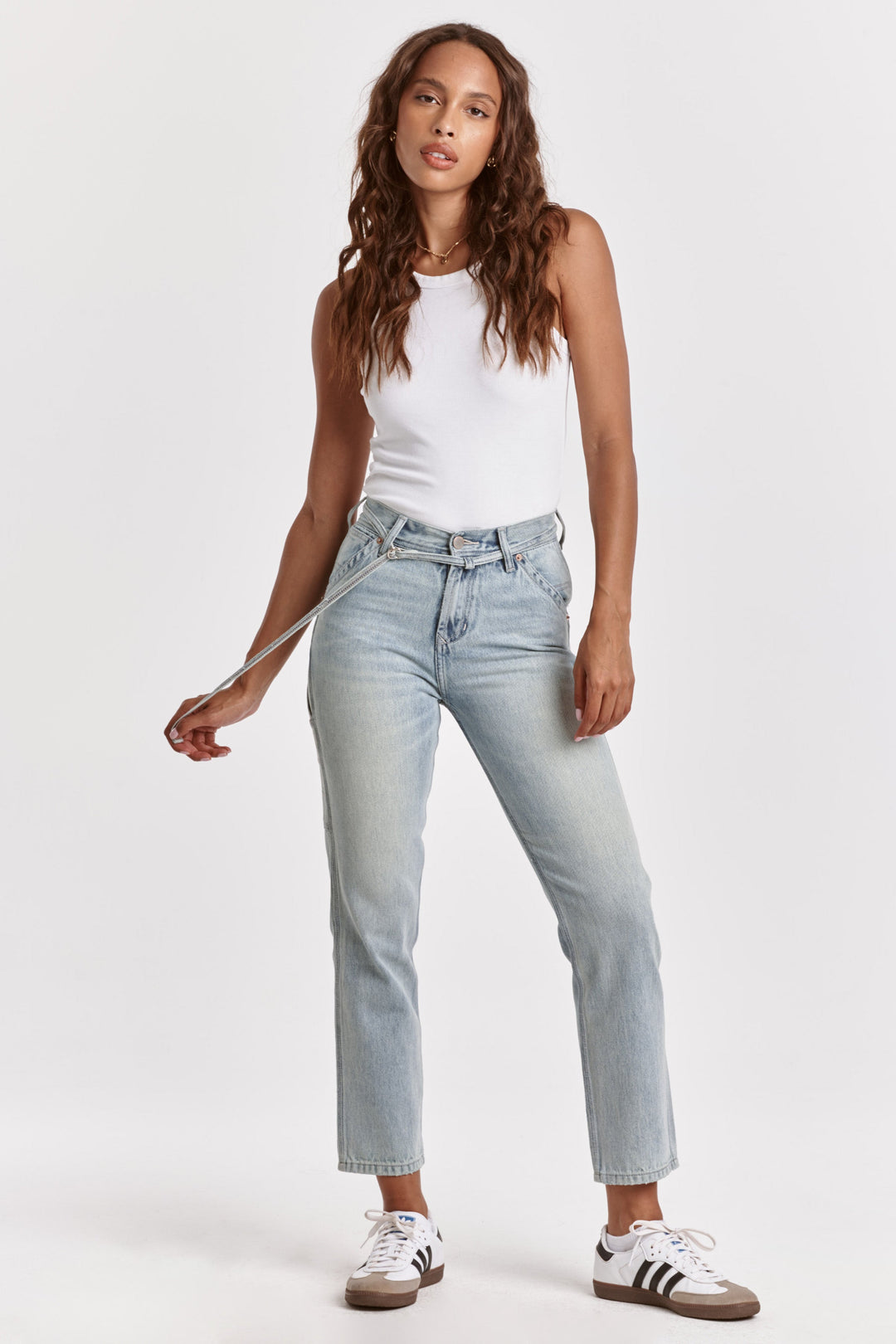 Buy Highly Desirable High Rise Straight Leg Jeans for CAD 98.00
