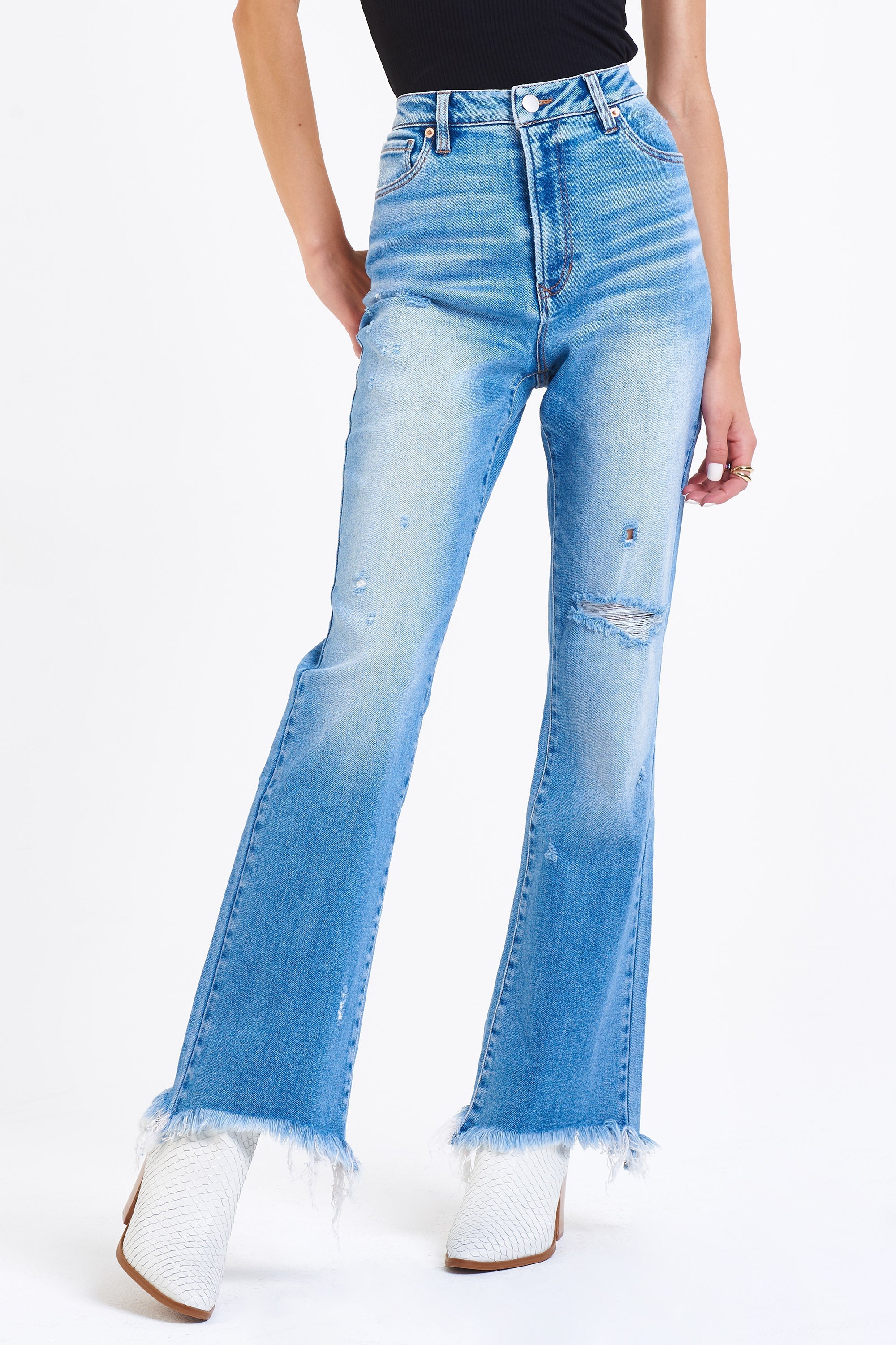 Nobody shops belle ankle jeans