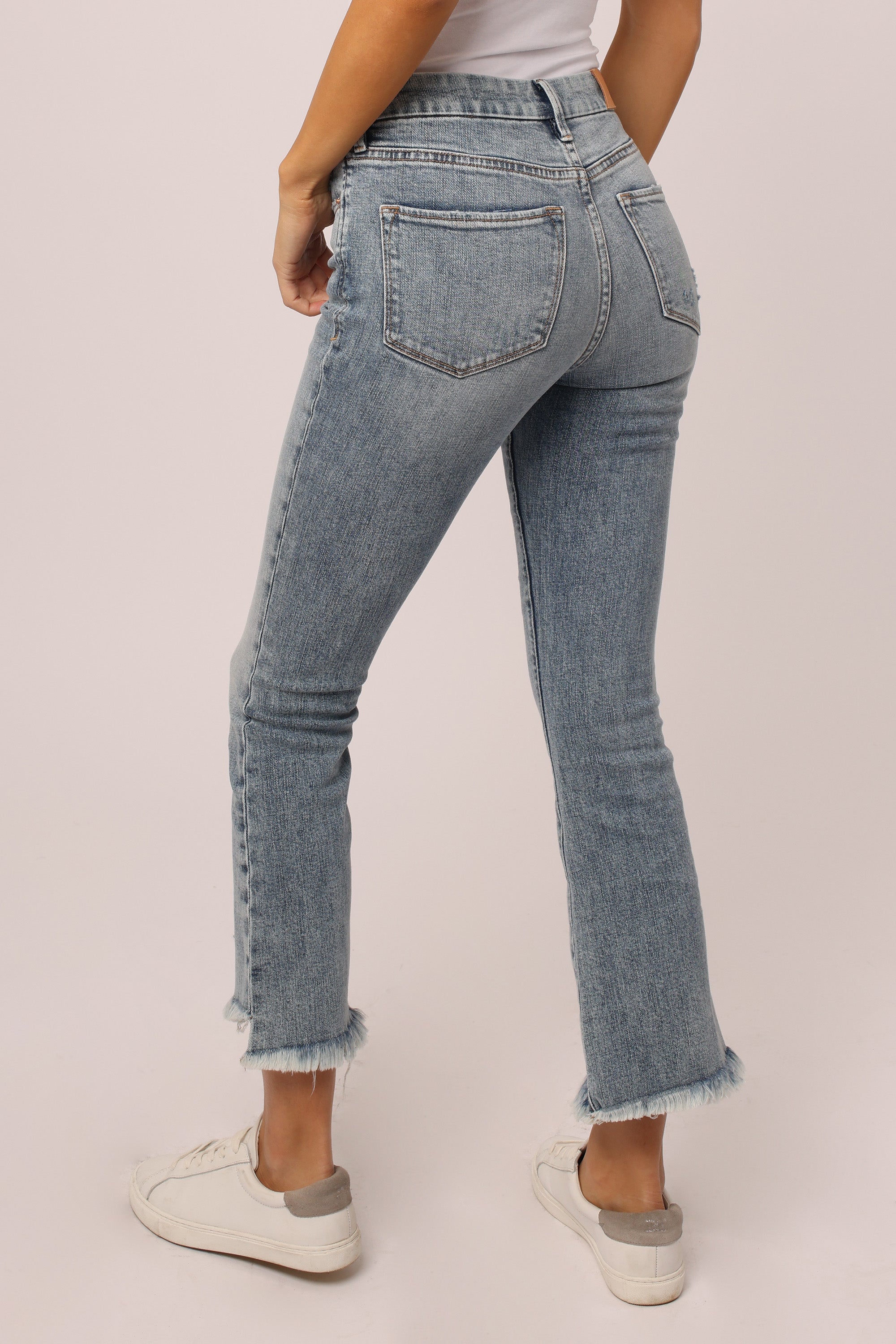 Super on sale cropped jeans