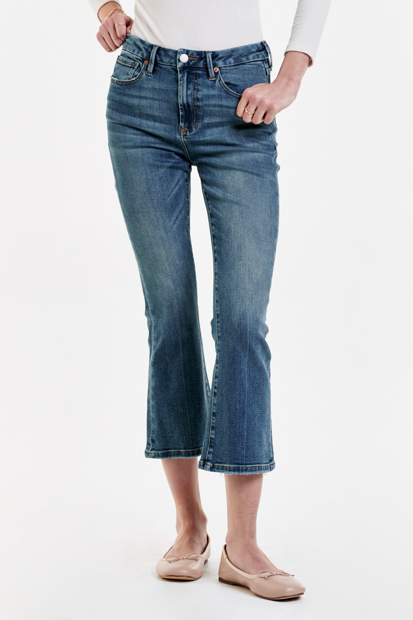 Citizens of humanity clearance drew crop flare jeans