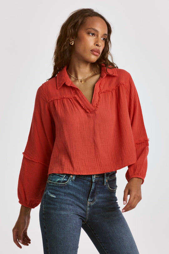 radella-bell-sleeve-blouse-radient-red