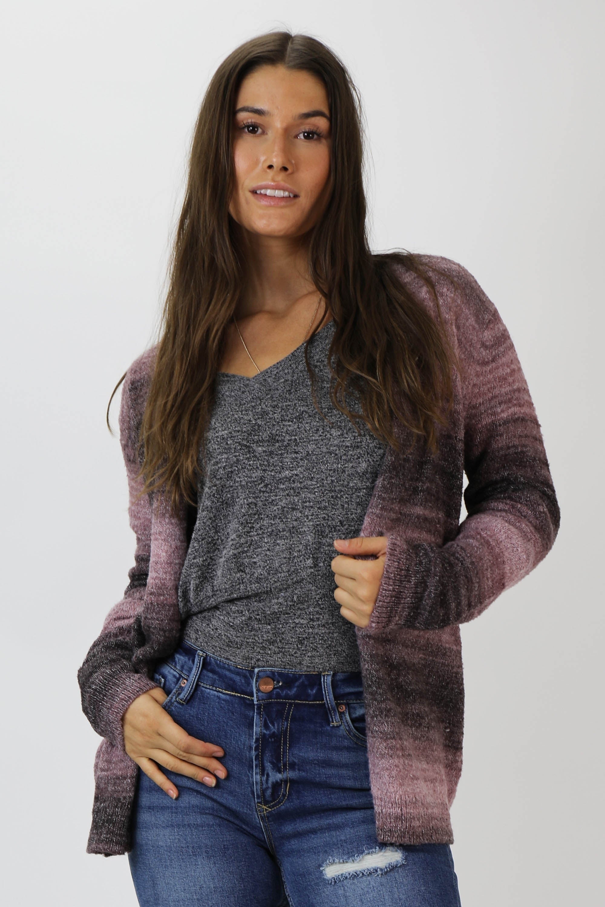 Plum cardigan outlet