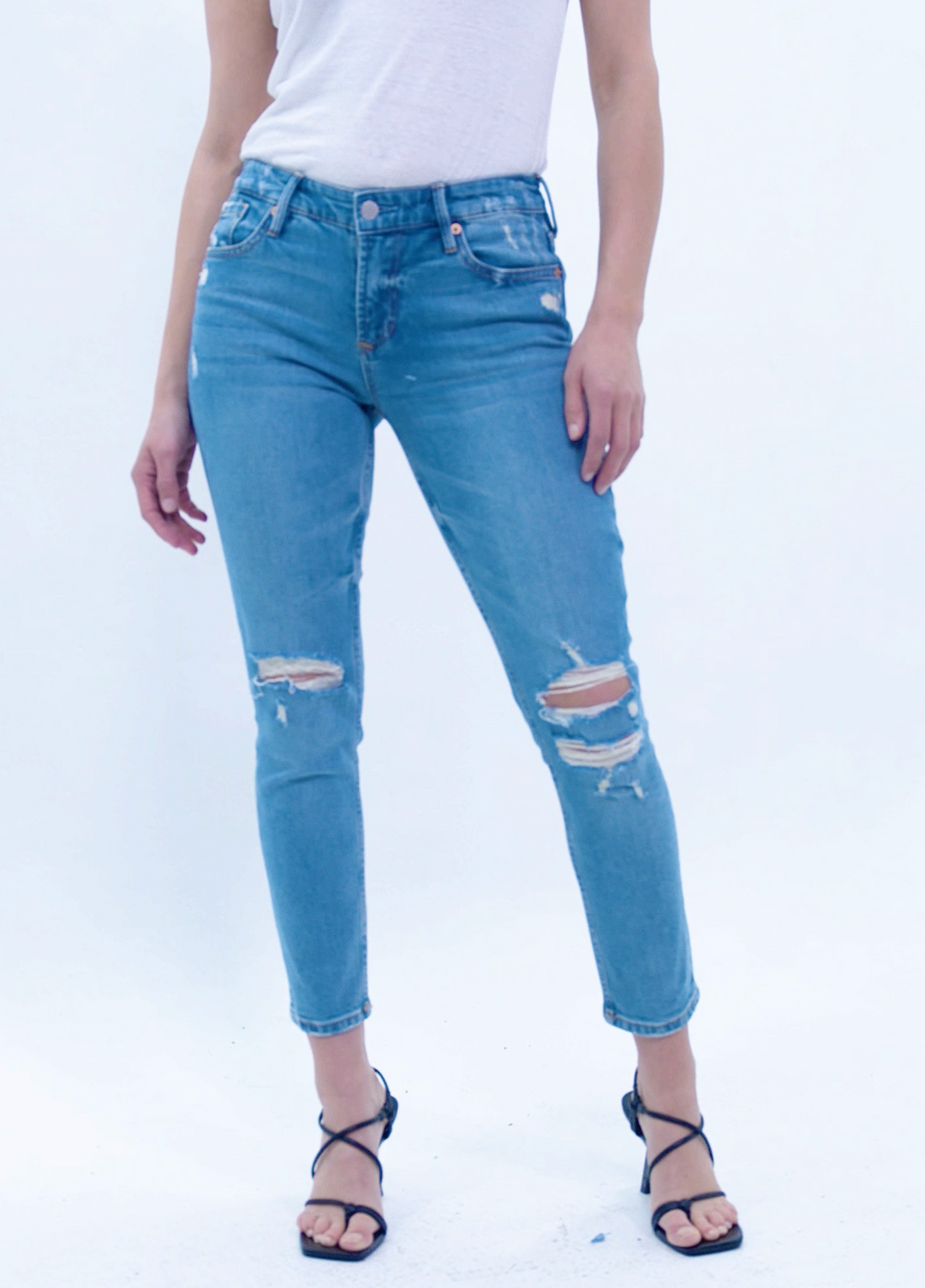 AIDEN HIGH RISE GIRLFRIEND JEANS PALM SPRINGS