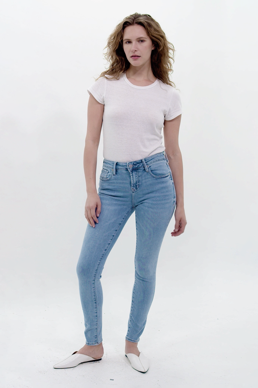 GISELE HIGH RISE ANKLE SKINNY JEANS PORTMORE
