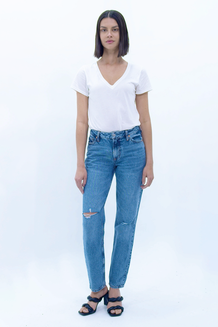 RANDY HIGH RISE BOYFRIEND JEANS MANHATTAN | DEAR JOHN DENIM