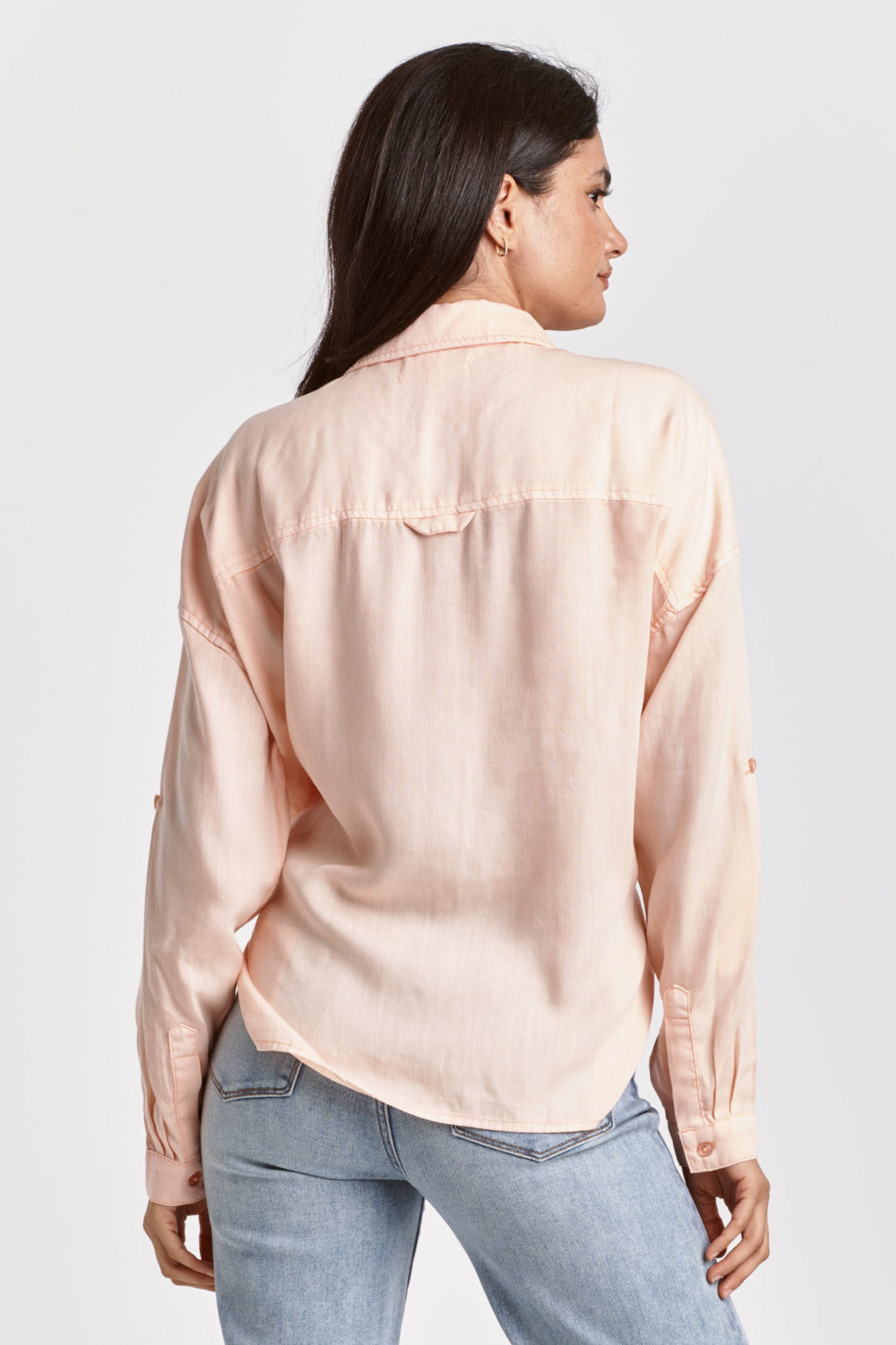 arianna-front-tie-shirt-mellow-peach-tencel